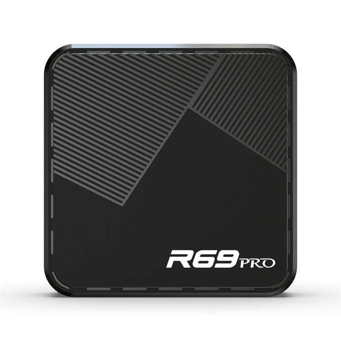 US Plug - R69 PRO 4+32G Android 14 TV Box Allwinner H728 Quad-core Support WiFi 6 bluetooth-Compatib