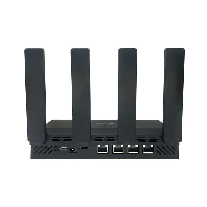 Only Router - WR800 4G LTE WiFi 6 Router 4 Gigabit Ports SIM Card Slot Mesh Networking External Ante