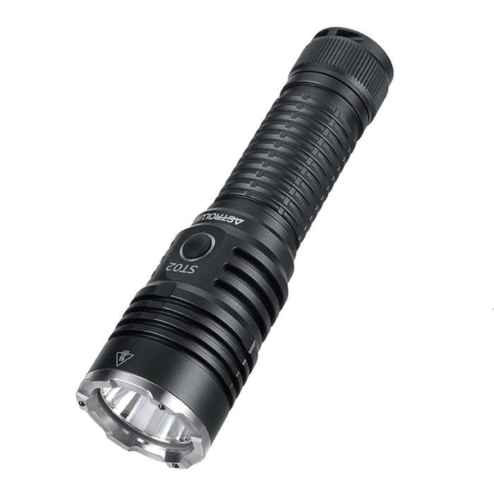 Black - Astrolux ST02 SFT25R-LED 2000LM 627M Mini Size Powerful EDC 21700 Flashlight Long Distance L