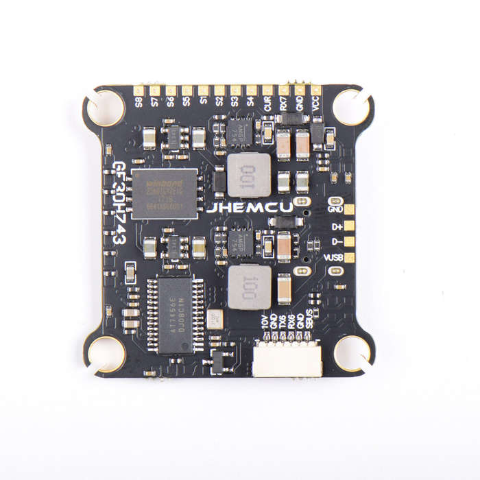 Flight Controller - 30.5x30.5mm JHEMCU GF30H743 H743 480MHZ Flight Controller DUAL Barometer OSD Bla