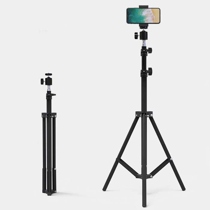 170cm Retractable - 54-170cm Adjustable Live broadcasting bracket Aluminum Alloy Multi-functional Se