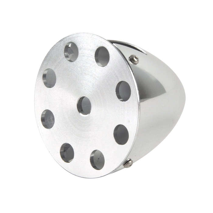 Grey - 2.5 inch 64MM Aluminum Alloy Propeller Spinner for RC Airplane
