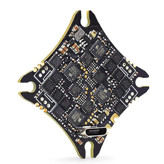 25.5x25.5mm HGLRC SPECTER 15A ELRS AIO Flight Controller with 15A 4in1 ESC UARTS R1 ExpressLRS 2.4G