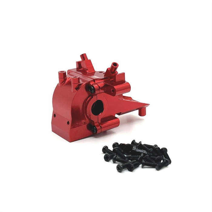 Grey - Upgraded Metal Parts Front Gearbox Kit for Wltoys 1/12 124006 12423 12427 12428 12429 RC Car