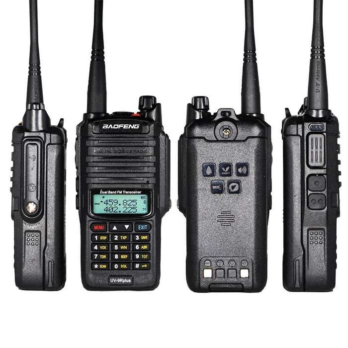 EU Plug - Baofeng UV-9R plus Walkie Talkie UV 9R High Power 10W Waterproof Portable Hunting Ham Radi