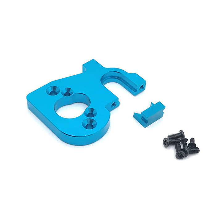 Red - RC Car Metal Motor Mount for 1/14 Wltoys 144001 124018 124019 Remote Control Car Parts