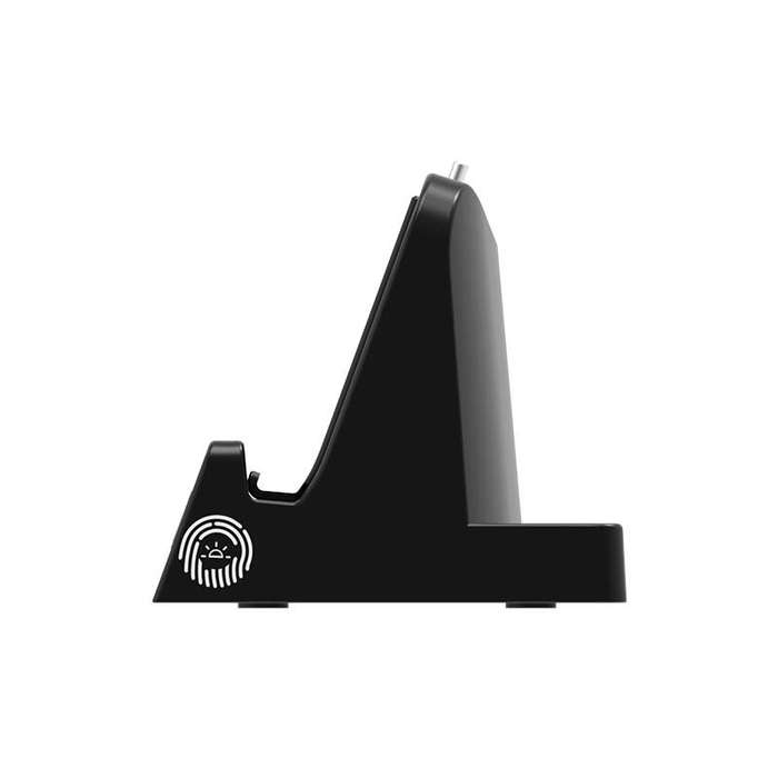 White - IPLAY HBP-614 for PS5 Portal Game Console RGB Light Charger Bracket with Detachable Stand Pl