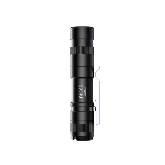 Black - WUBEN L3 EDC Flashlight 3000Lumens Ultra-Bright Type-C Rechargebale Waterproof Troch With 48