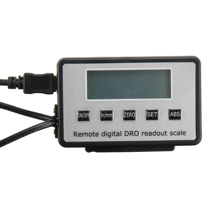 0-300mm 0.01 mm DRO Magnetic Remote Digital Readout Digital Linear Scale External Display