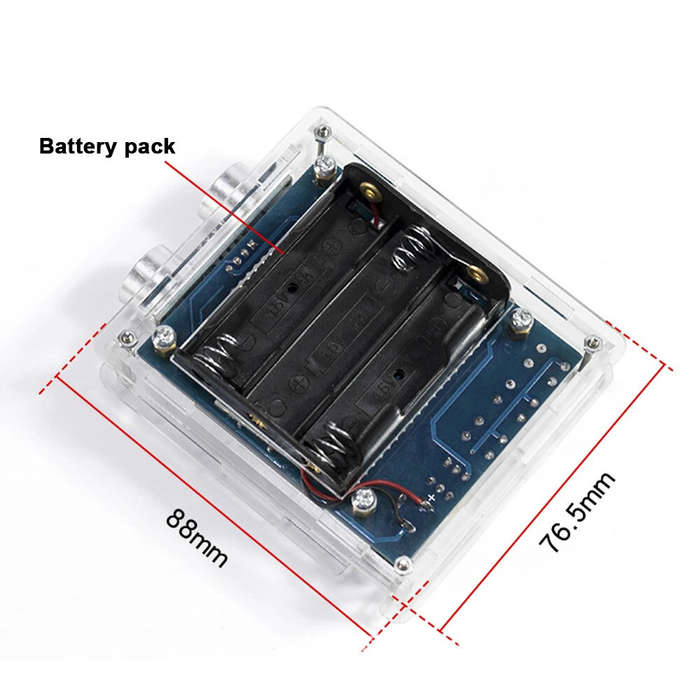 DIY Kit - HC-SR04 Ultrasonic Sensor Module Distance Measuring Instrument High Precision Real Time Di