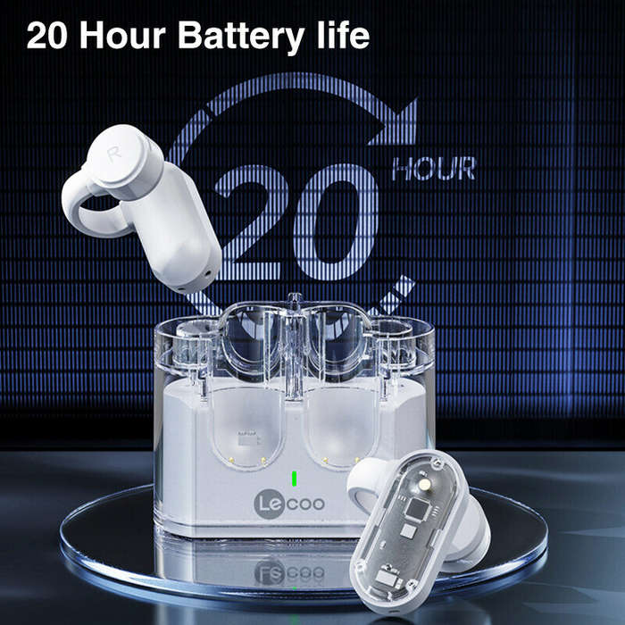 Lenovo Lecoo EW318 TWS bluetooth 5.3 Earphone Directional Sound Transmission HD Calls Touch Control