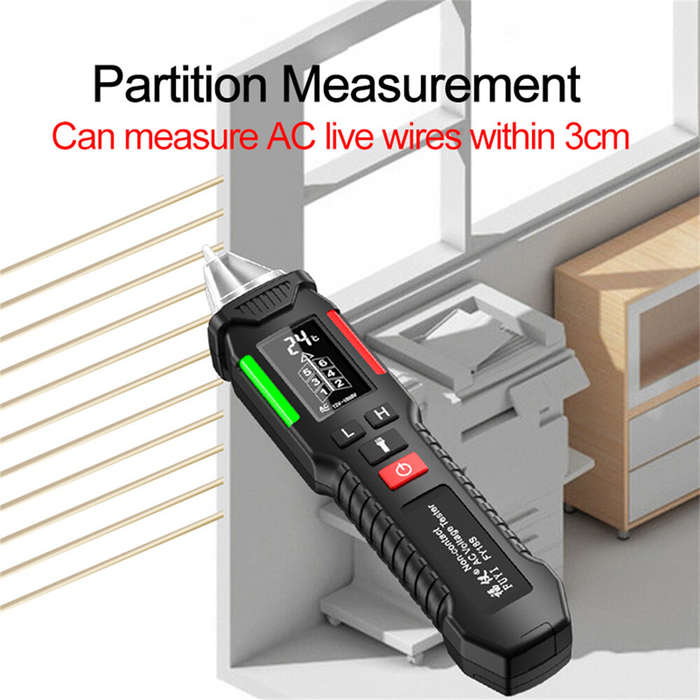 FUYI FY18S Voltage Indicator Tester Voltage Detector Pen Sensor Tester Partition Wall Multifunction
