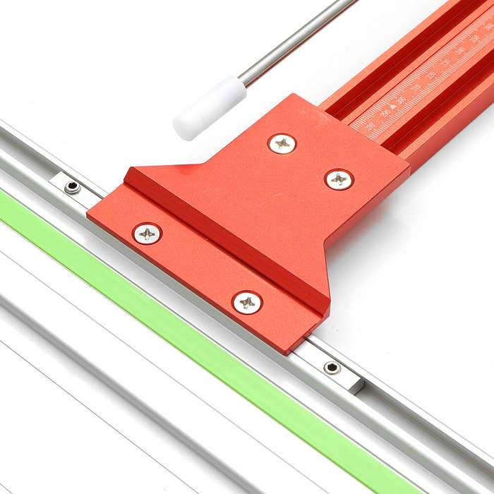 Metric - ENJOYWOOD Upgraded Aluminum Alloy Parallel Guide System for Repeatable Cuts for Track Saw R
