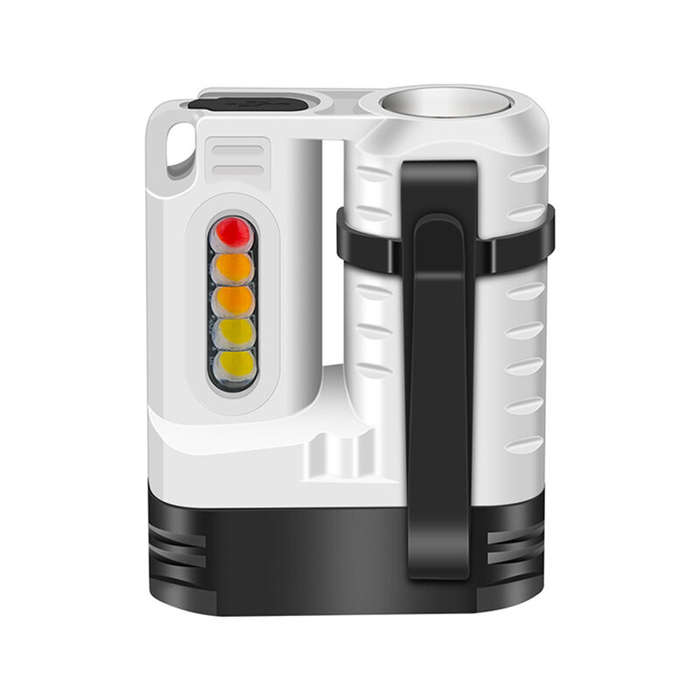 White - SEEKNITE U6 1600LM Mini Size High Lumen LED Keychain Flashlights U6 Super Bright Aluminum Al