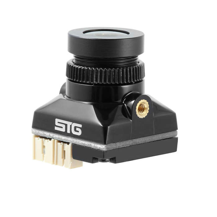 Black - JINJIEAN B19 PRO FPV Camera - 1/2.7'' Sensor, 1500TVL, 135 FOV, 5-30V, OSD for Racing Drone