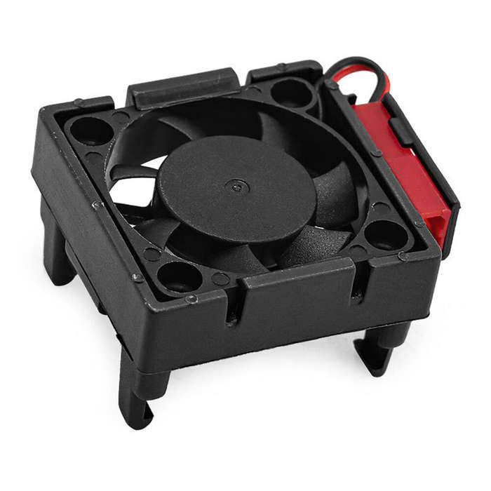 Black - Upgraded Heatsink Cooling Fan VXL-3S #3340 for Slash Rally Bandit Stampede RC Cars Vehicles
