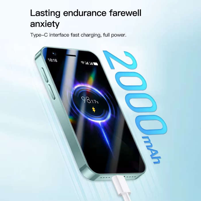 Purple - SOYES F8 Pro Max Mini 3.0 Inch 1GB RAM 16GB ROM 2000mAh Dual SIM WiFi Face unlock Android 8