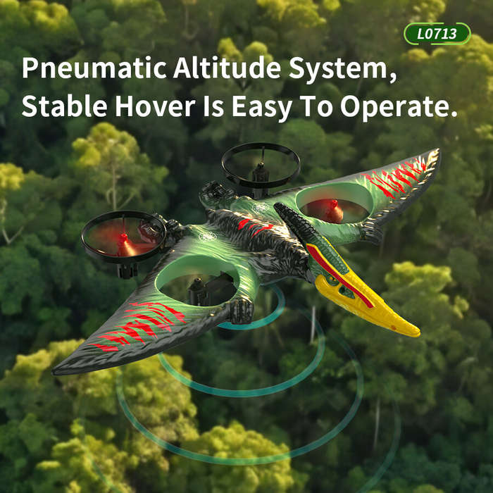 Green - HW Wing Dragon 2.4GHz 4CH 310mm Wingspan 6-Axis Gyro One Key Aerobatics Mini EPP RC Airplane