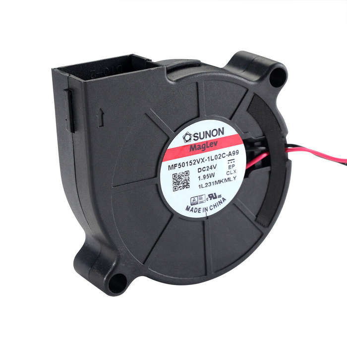 Black - Sunon 5015 24V Turbo Blower Cooling Fan for VORON 2.4 R2 3D Printer Accessories