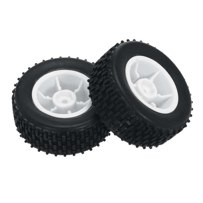 Front - 2PCS UDIRC 1805 1609 PRO 1/16 1/18 RC Car Parts Tires Wheels Rims F/R Vehicles Models Spare