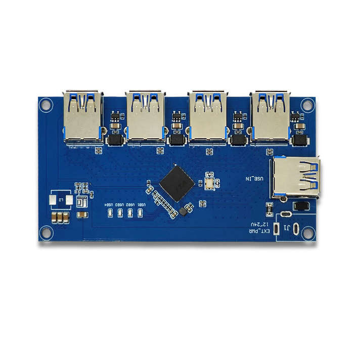 Only Board - VL817 USB3.1 Hub Module 1 to 4-Port Hub High Speed USB Expansion Module