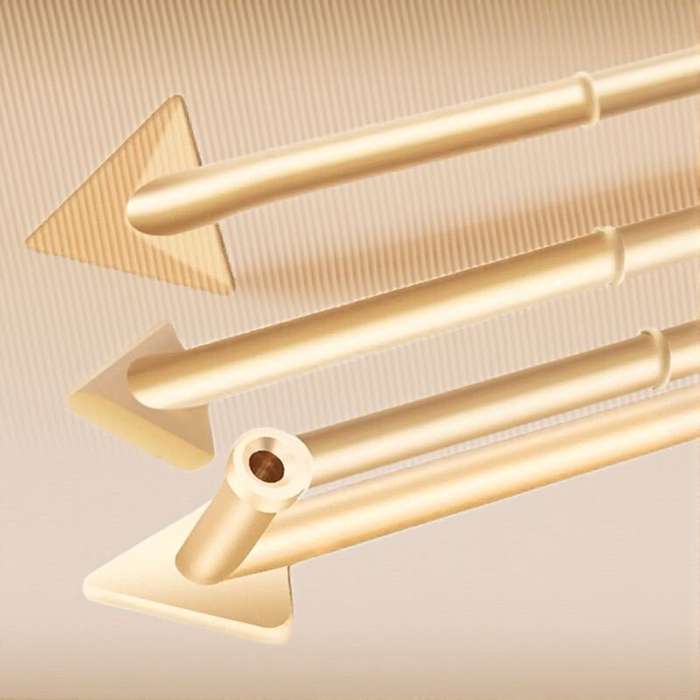 3Pcs - Reliable Copper Soldering Tips Set Functional Smoothing Head for 80W Plastic Fixing High Heat