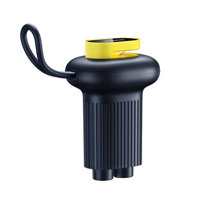 Black - Baseus Double-Headed Car Safety Hammer Alloy Steel Emergency Escape Hammer Hidden Push-Style