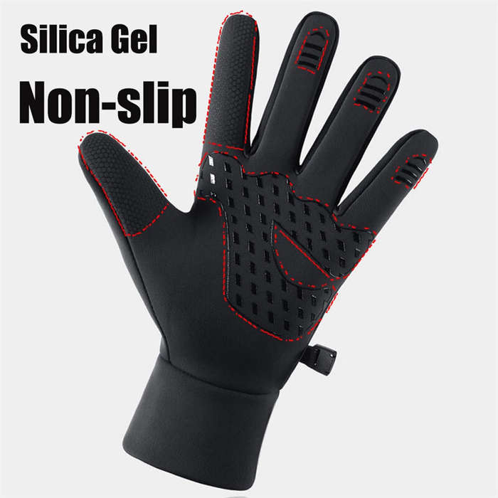M - Touch Screen Men's Women Winter Gloves Windproof Waterproof Keep Warm Gloves Outdoor Sports Cycl