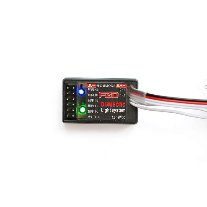 DumboRC FZD LED Controller Module Light System for X4 X6 X6P DDF-350 Transmitter JJRC Q65 MN90 1/10