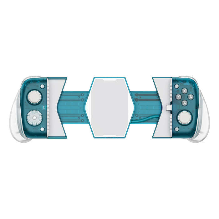 Blue - GameSir X3 Pro Integrated Cooler Mobile Game Controller Aurora Stretching Wired Gamepad Type-