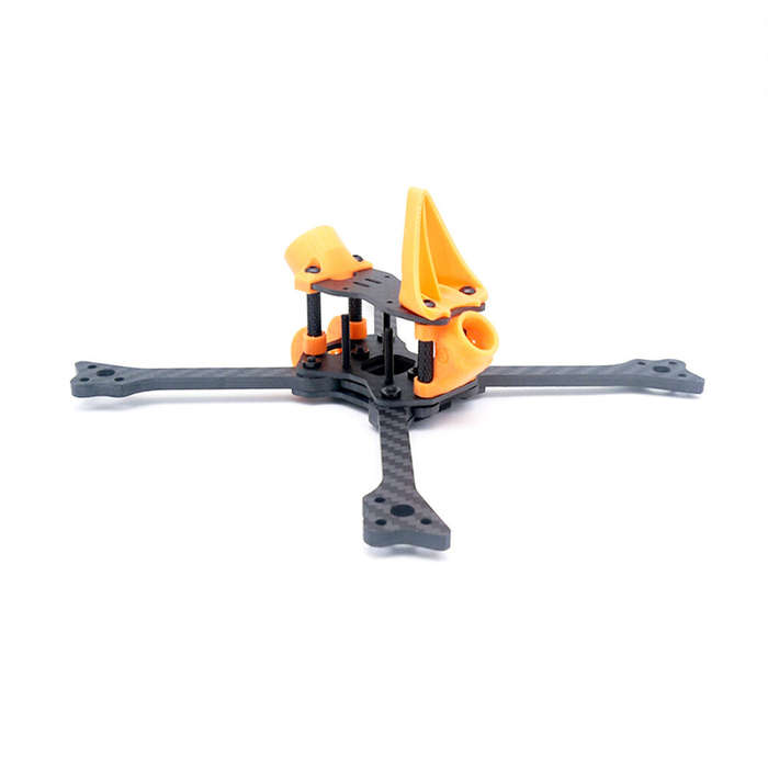 Frame Kit - TEOSAW 533Pro 190mm Wheelbase 5mm Arm Thickness 5 Inch Carbon Fiber Frame Kit for DIY RC