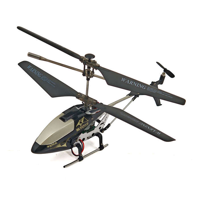 with 1 Battery - SYMA S107H-E 2.4G 4CH Altitude Hold Two Blades RC Helicopter RTF
