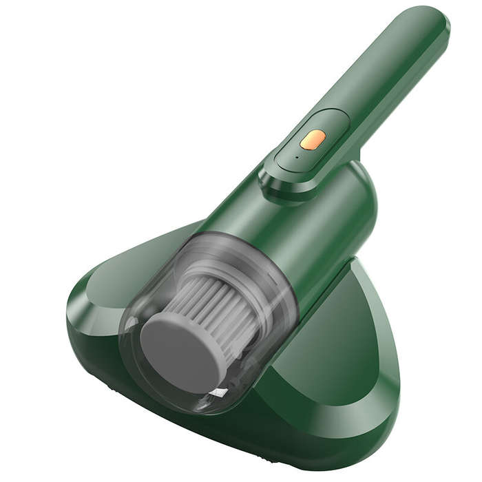 White - 100,000 Pa Cordless Mite Remover UV Suction Machine Handheld Vacuum Cleaner Deep Clean Pet D