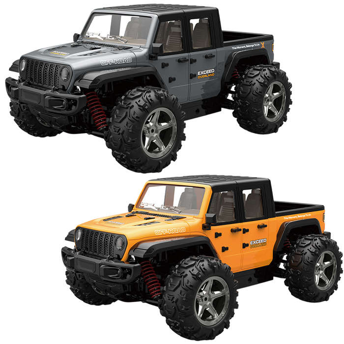 Black Two Batteries - JJRC C8819 1/20 2.4G 4WD High Speed Pickup Off-Road RC Car Vehicle Model RTR F