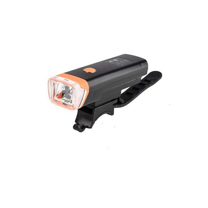 Black - 2000mAh Induction Bike Light Front USB Rechargeable Smart Headlight High Lumen LED Bicycle L