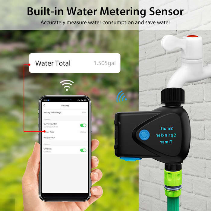 NPT - NEO Tuya Smart Wifi Irrigation Water System Automatic Agricultural Controller Smart Sprinklers