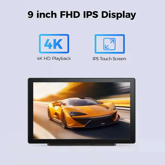 YUEHOO 9" Portable Car MP5 Player Wireless CarPlay android auto Screen Wireless Smart Screen For Cen