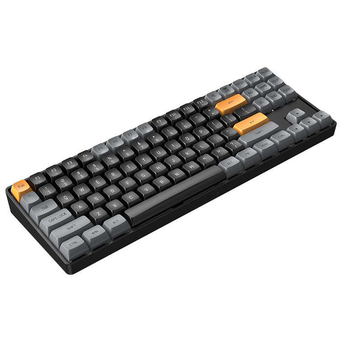 Aigo A87 Gaming Mechanical Keyboard 89 Keys 2.4G Wireless USB Type-c Wired Blue Switch Hot Swap Rech