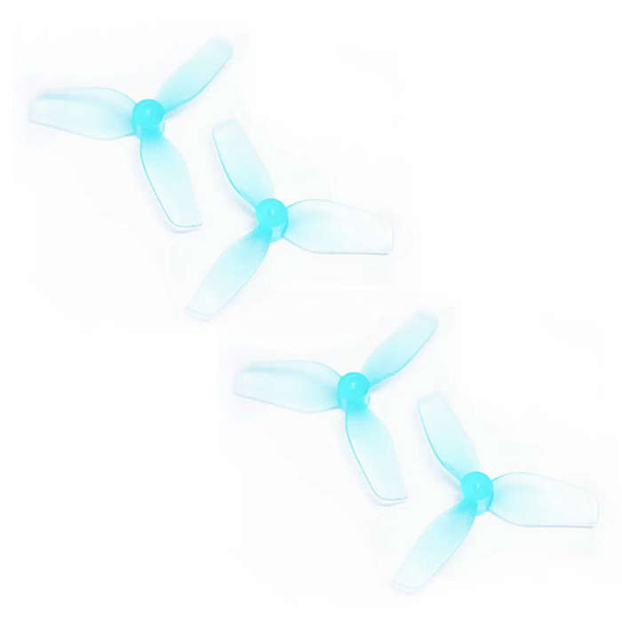 Blue - 6 Pairs HQProp Ultralight Whoop Prop 31MMX3 31mm 1.2x1.1 1.2Inch Propeller 1mm Hole for RC Dr