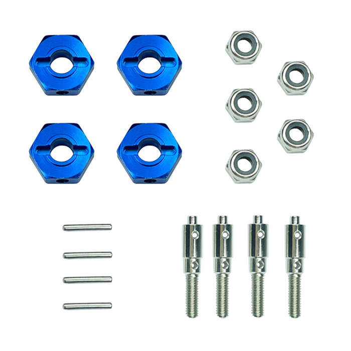 001 - LDR/C LDP06 1/12 Unimog 435 RC Car Upgraded Metal Hex Adapter 12mm LP0008 Vehicles Models Spar