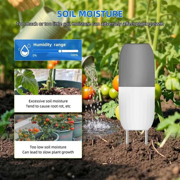 Color box - Smart WiFi Soil Sensor Waterproof IP65 Accurate Real-Time Tracker for Farming Gardening