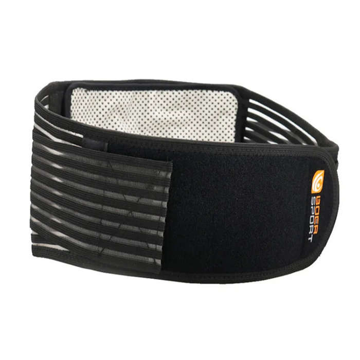 L - BOER 15 Areas Magnets Back Support Belt Self-heating Breathable Waist Brace Protection for Back