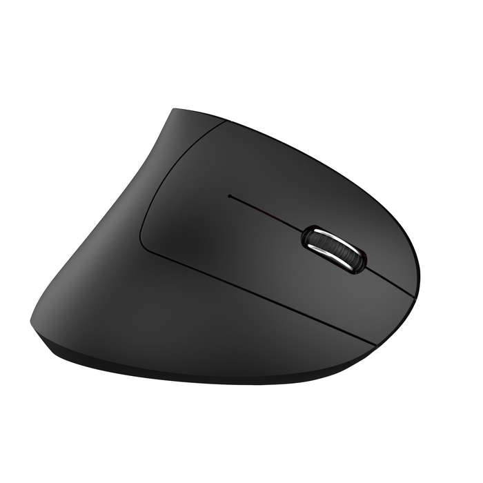 Grey - T22 bluetooth 5.1 Wireless Vertical Mouse Dual Mode Ergonomics 2.4G Wireless RGB Lighting Sil
