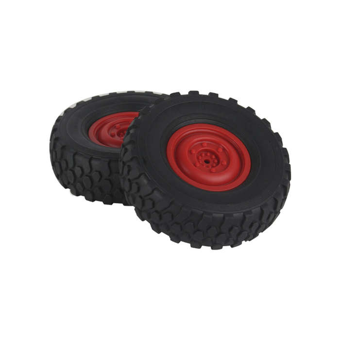 Red - 4PCS LDRC P06 1201 WPL C34 C44 MN D90 D99 1/12 1/16 RC Car Upgraded Soft Vacuum Tires Wheels C