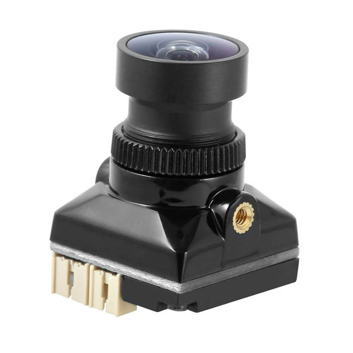 Black - INJIEAN B19 PRO MAX Night Vision Camera - 1/2.8'' Starlight Sensor, 1800TVL, 5-30V Low Light