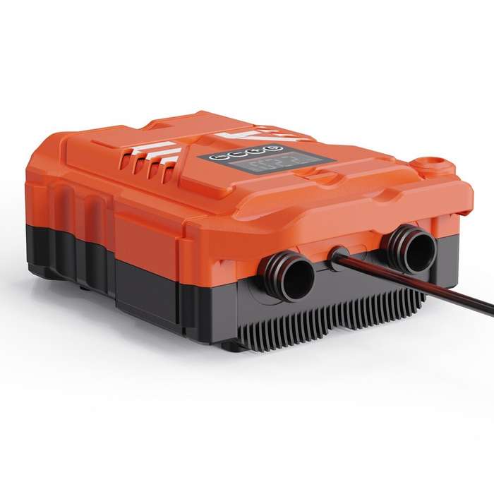 Orange - 22PSI High Pressure Paddle Board Pump Portable 12V Car Electric Air Compressor Support Infl