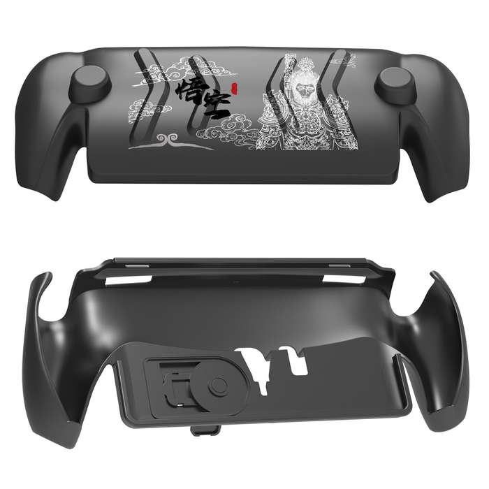 Black - [Black Myth: WuKong] JYS-P5188 Full Coverage TPU Protective Case with Detachable Face Cover