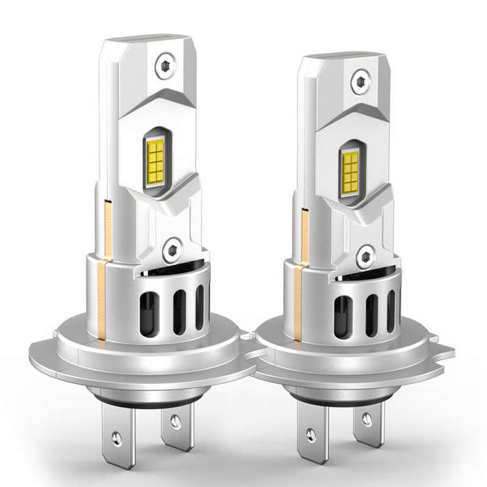H7 - SEALIGHT 2PCS X3S H7 LED Car Headlight 6000LM Car Front Light Hi Low Beam 6500K LED Headlight B