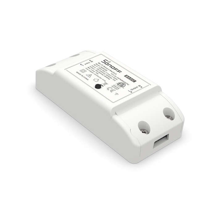 Sonoff Basic R2 Wifi DIY Smart Switch Remote Controller Timer Light Switch Module 10A for Smart Home