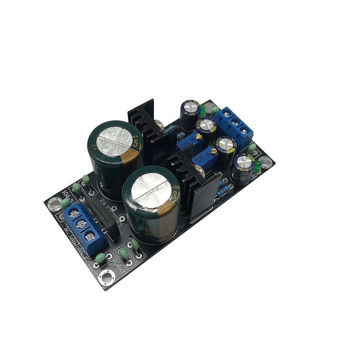 LM317+LM337 DC Adjustable Power Supply Board Regulated Power Supply Module AC10-24V Positive and Neg